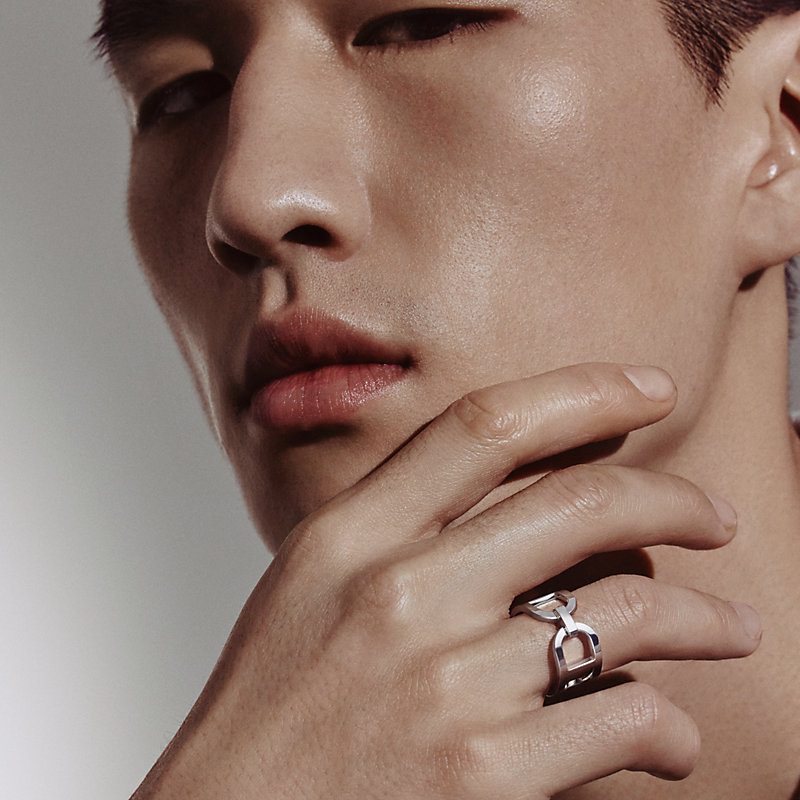 【お揃いも☆】HERMES リング Ever Chaine d'ancre MM Ever Chaine d'ancre ring, medium model | Hermès USA